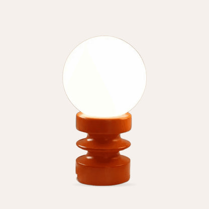 Wooden Glass Table Lamp