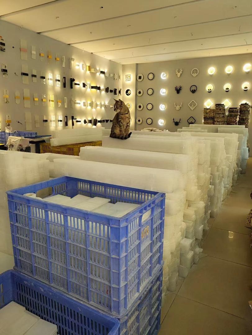 Showroom displaying our lighting range
